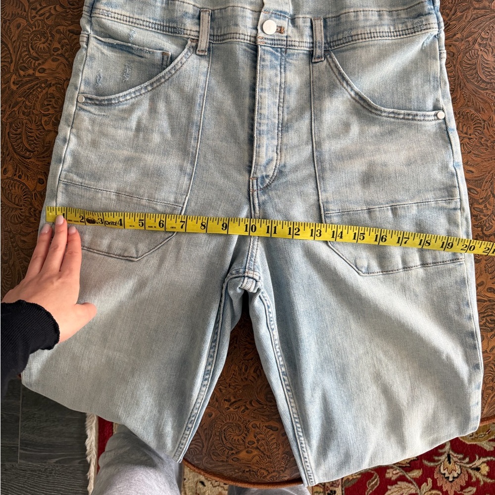 Anthropologie Pilcro Light Blue Denim Overalls - Picture 12 of 14